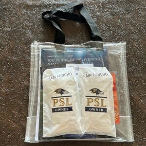 PSL Owner Gift Tote from Baltimore Ravens NWT